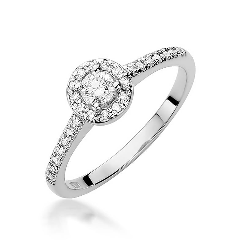 Pierścionek W406 Diament 0