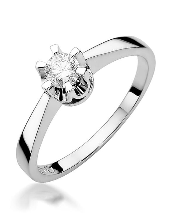 Pierścionek W408 Diament 0