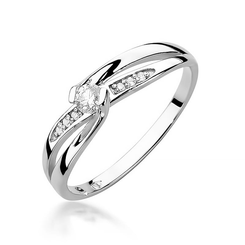 Pierścionek W415 Diament 0