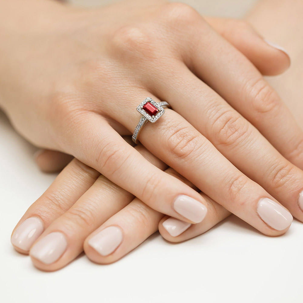 Pierścionek Rubin 0,80ct żółte złoto 5 Pierścionek Rubin 0,80ct żółte złoto - obrazek 4