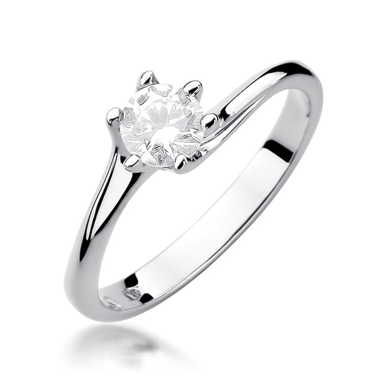 Pierścionek W423 Diament 0