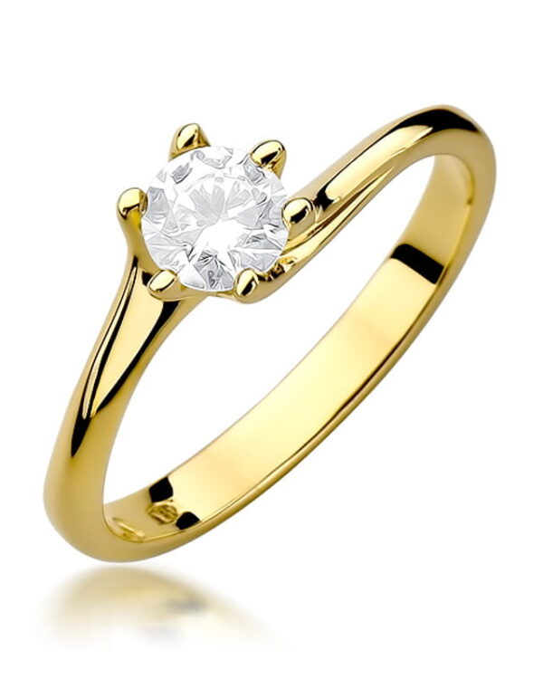 Pierścionek W423 Diament 0