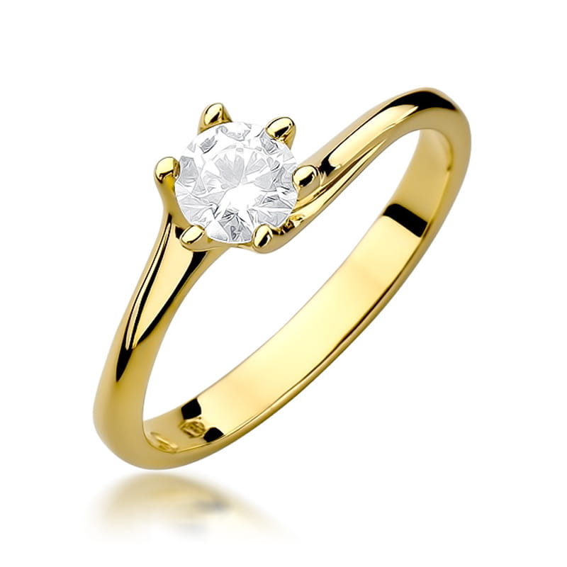 Pierścionek W423 Diament 0