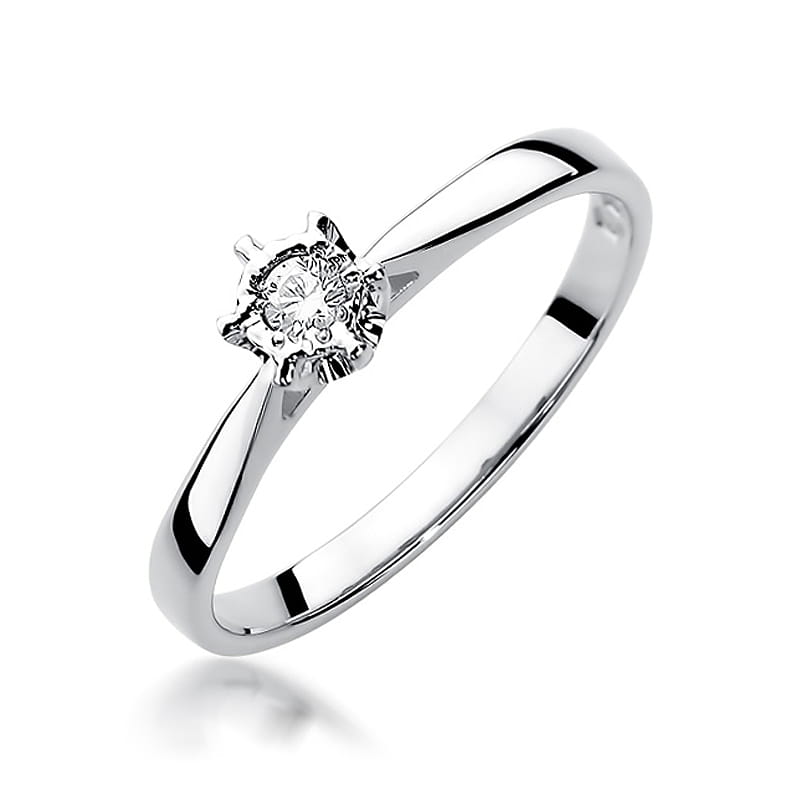 Pierścionek W426 Diament 0