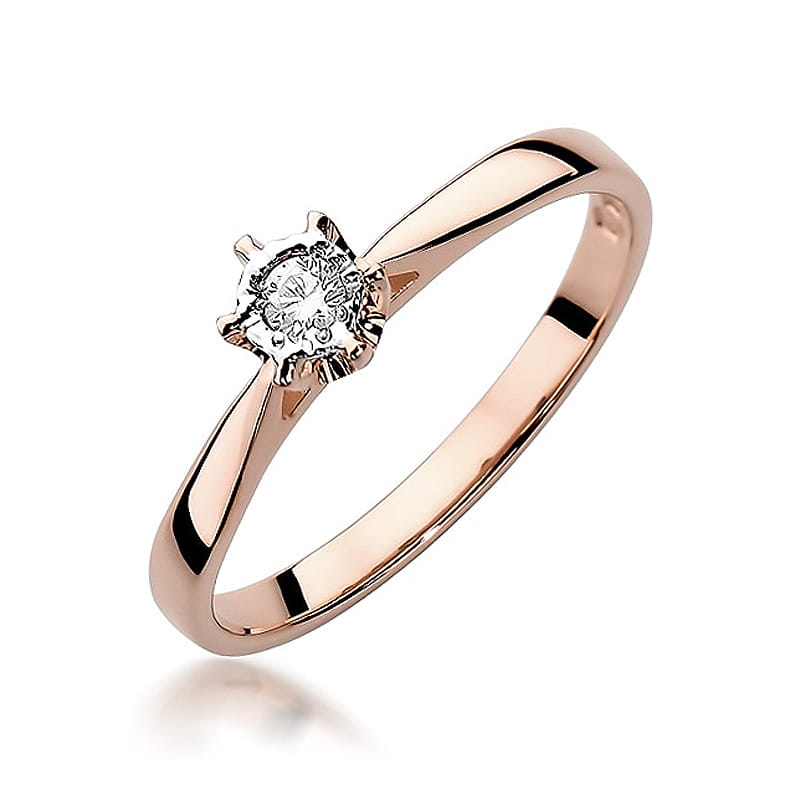 Pierścionek W426 Diament 0