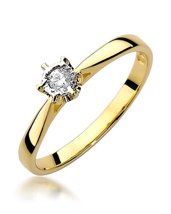 Pierścionek W426 Diament 0