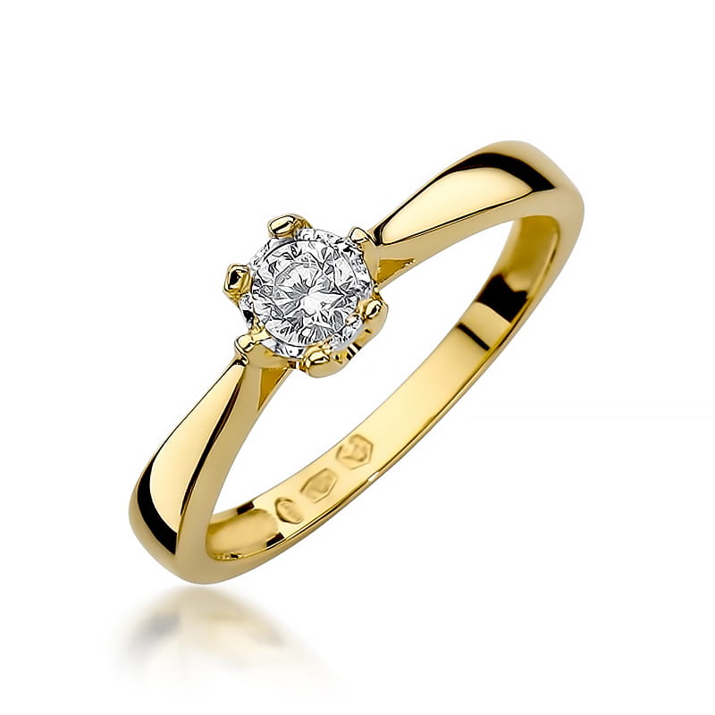 Pierścionek W429 Diament 0
