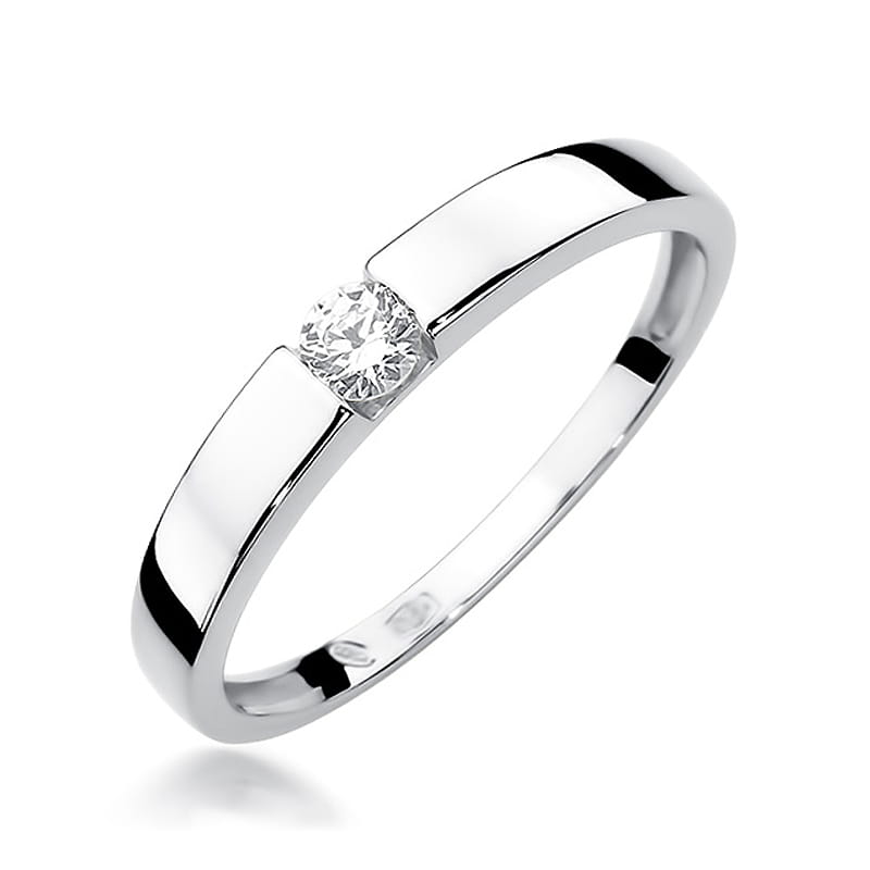Pierścionek W432 Diament 0