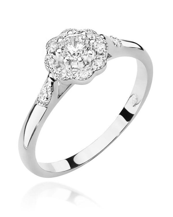 Pierścionek W434 Diament 0