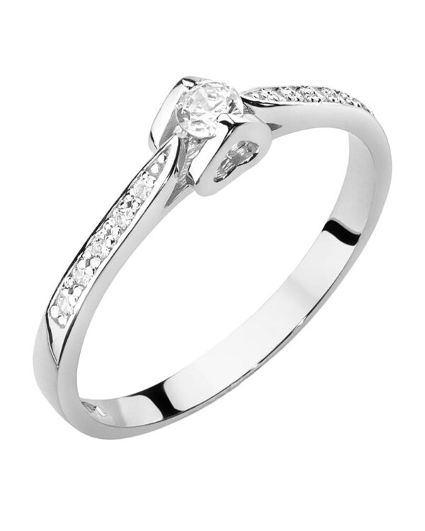 Pierścionek W435 Diament 0