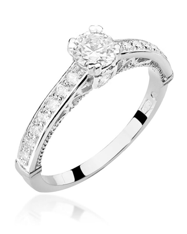 Pierścionek W439 Diament 0