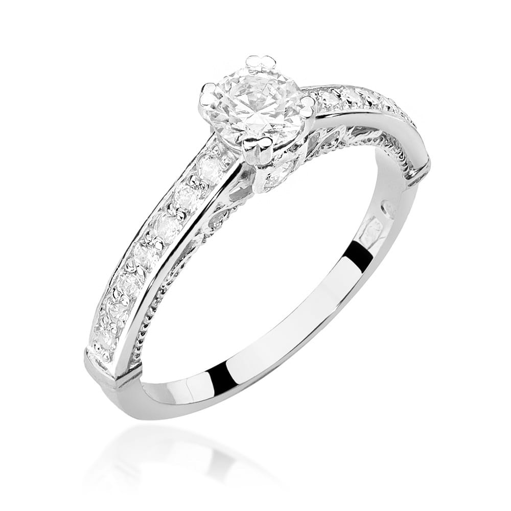 Pierścionek W439 Diament 0