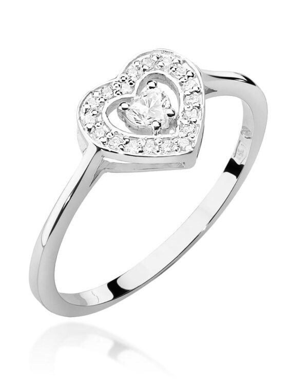 Pierścionek W442 Diament 0