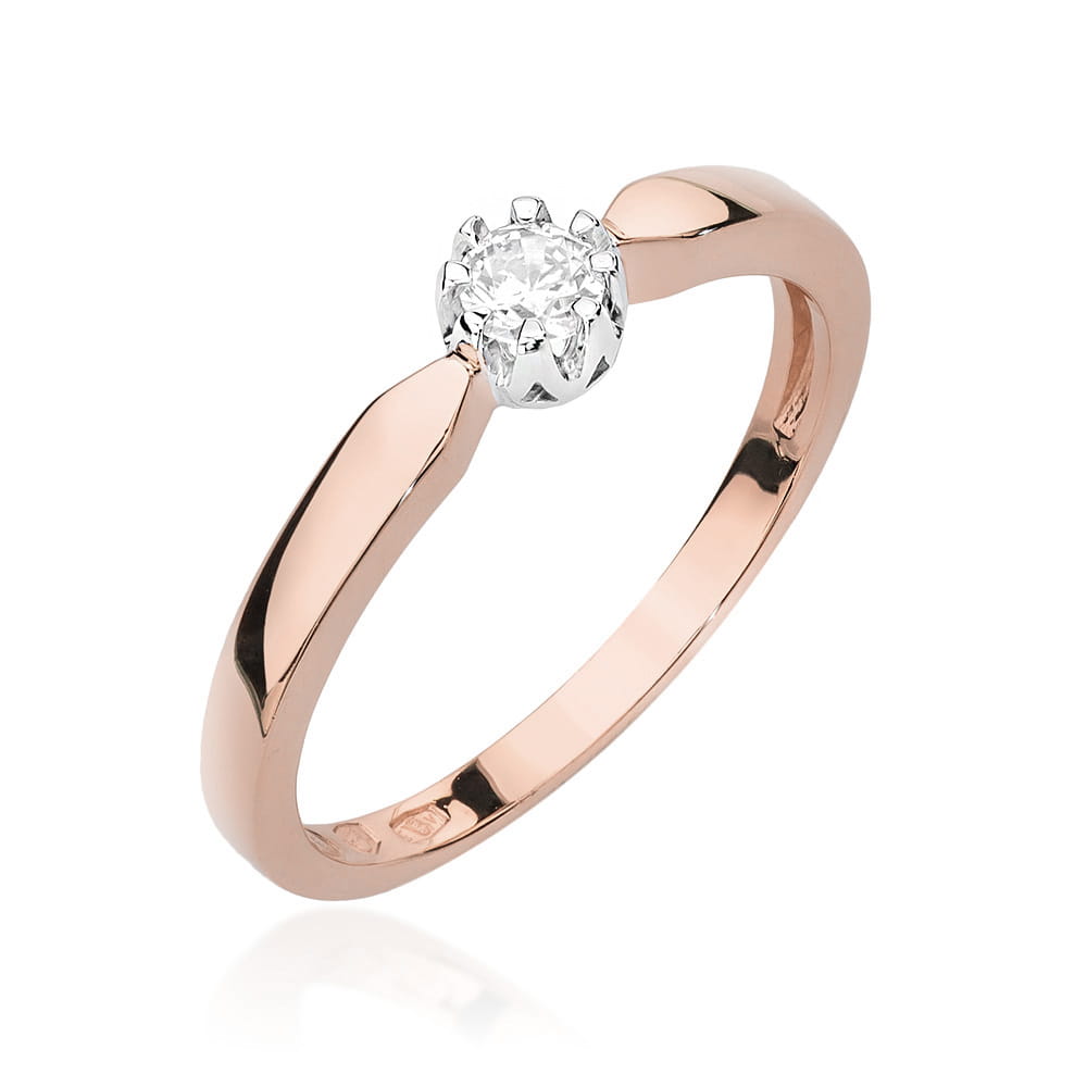 Pierścionek W450B Diament 0