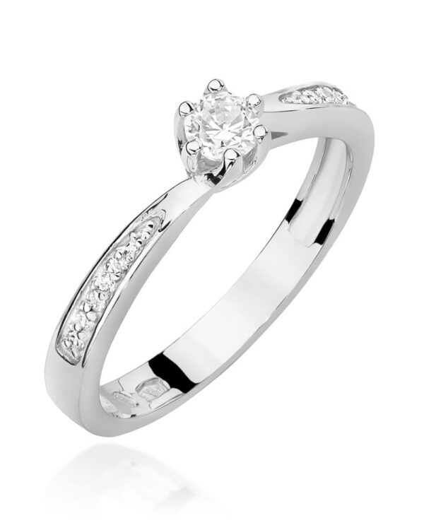 Pierścionek W453 Diament 0