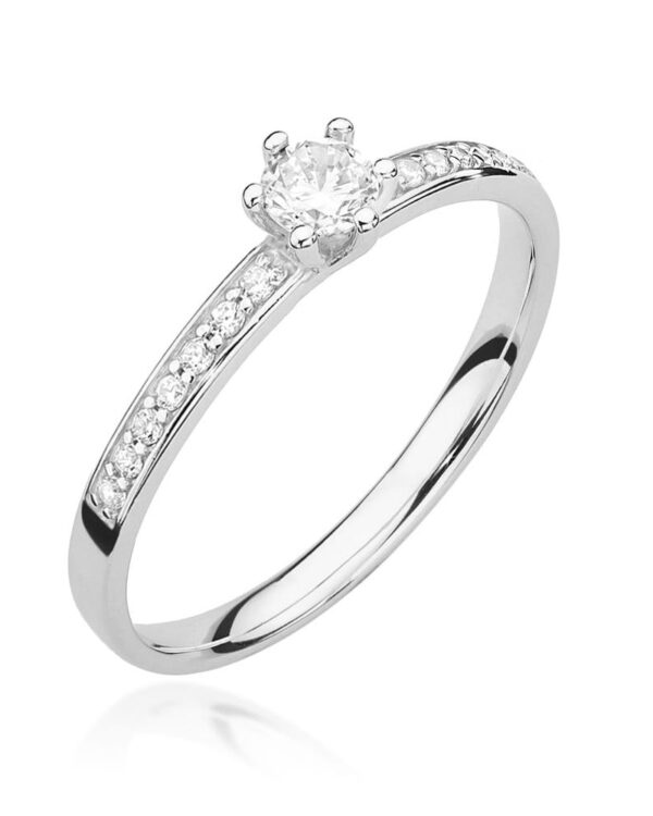 Pierścionek W459 Diament 0