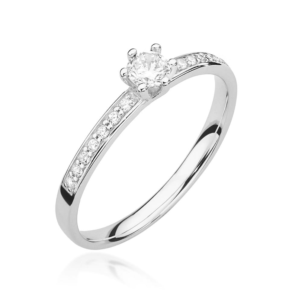 Pierścionek W459 Diament 0