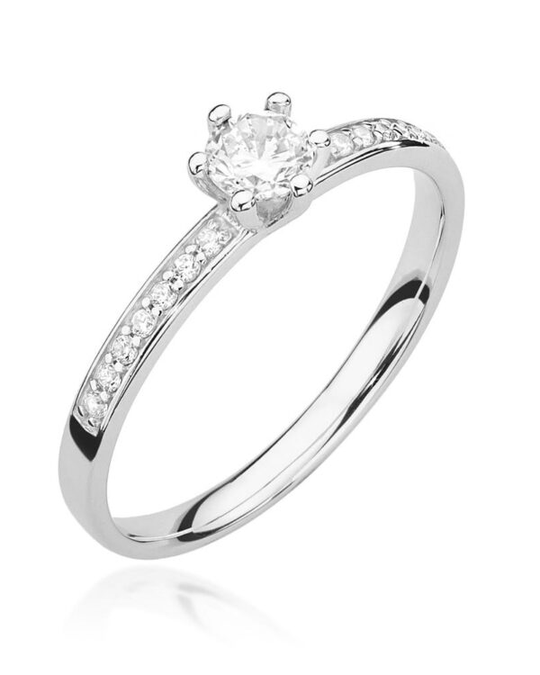 Pierścionek W459B Diament 0