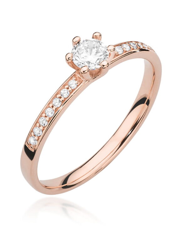 Pierścionek W459B Diament 0