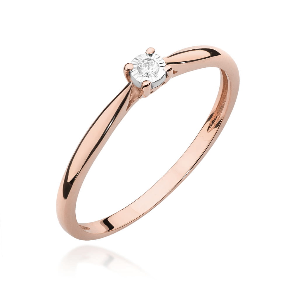 Pierścionek W461 Diament 0