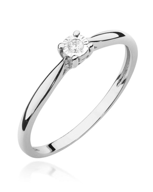 Pierścionek W461 Diament 0
