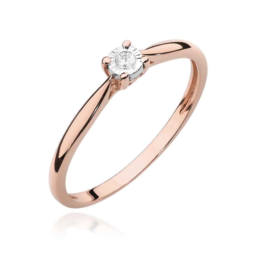 Pierścionek W461 Diament 0