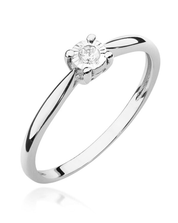 Pierścionek W461 Diament 0