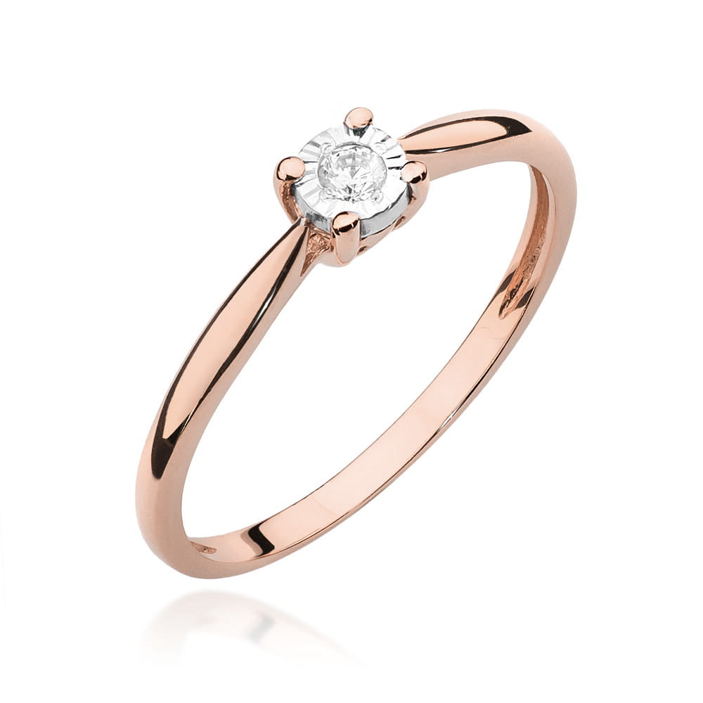 Pierścionek W461 Diament 0