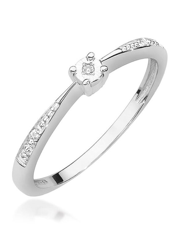 Pierścionek W465 Diament 0