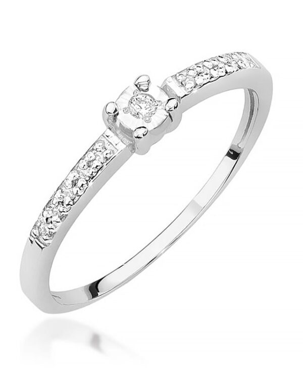 Pierścionek W467 Diament 0