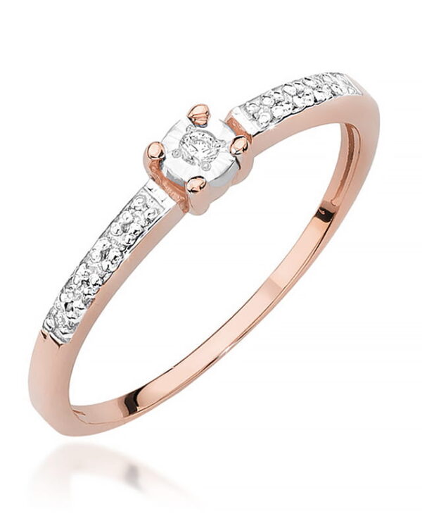 Pierścionek W467 Diament 0