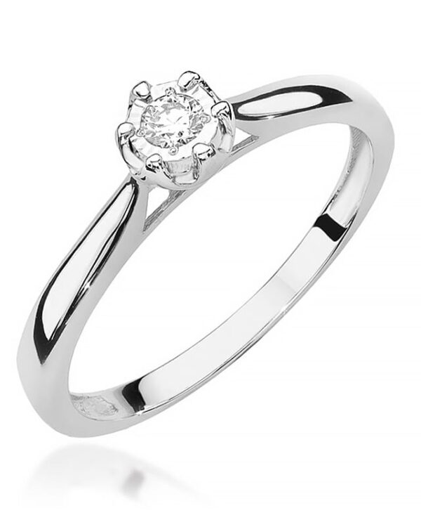 Pierścionek W468 Diament 0