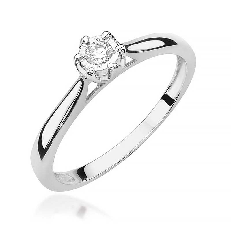 Pierścionek W468 Diament 0