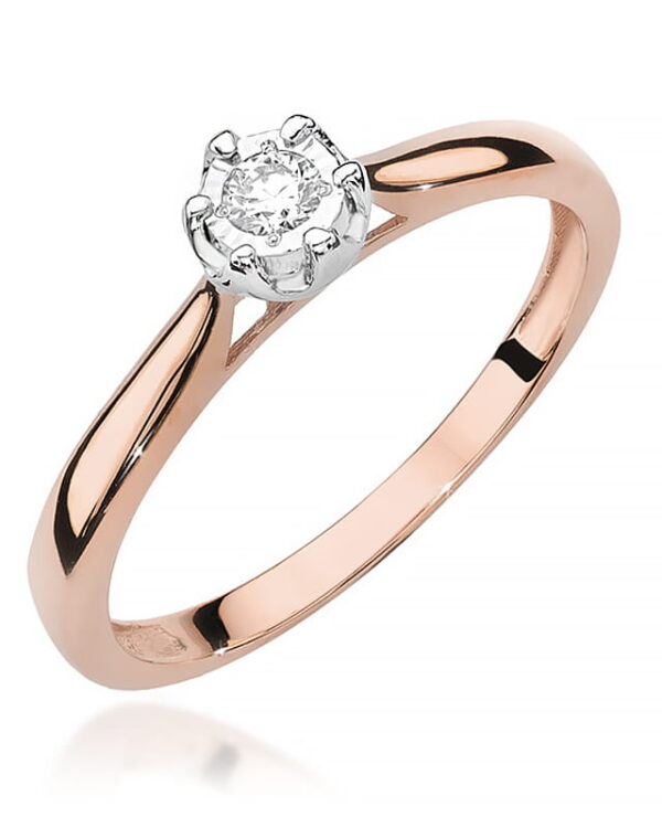 Pierścionek W468 Diament 0