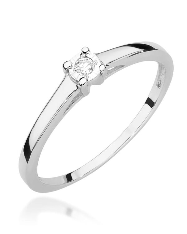 Pierścionek W471 Diament 0