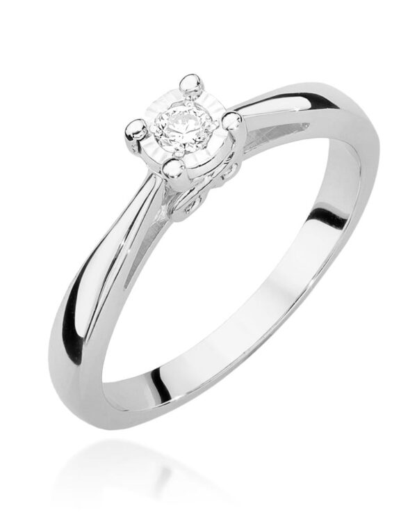 Pierścionek W475 Diament 0