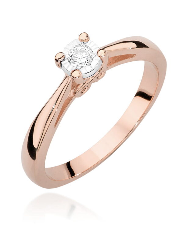 Pierścionek W475 Diament 0