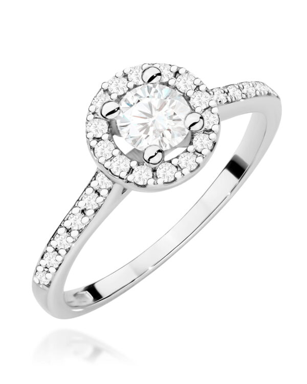 Pierścionek W477 Diament 0