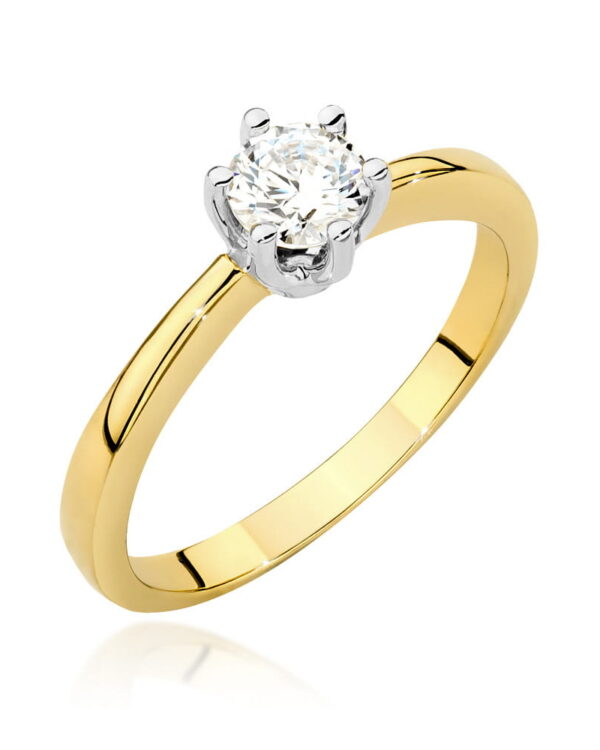 Pierścionek W482 Diament 0