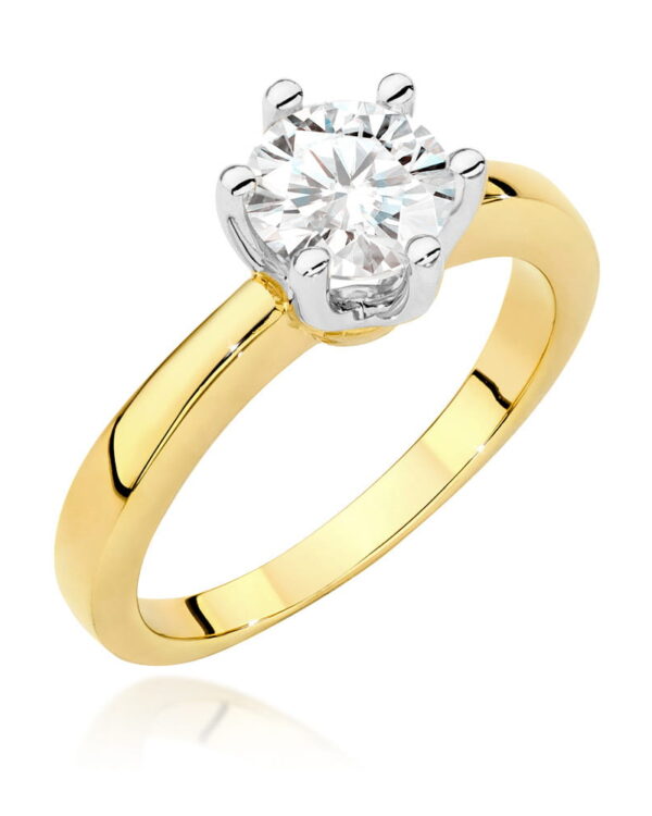 Pierścionek W482 Diament 1