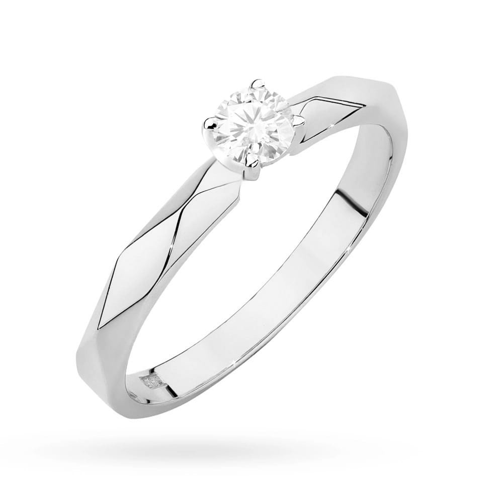 Pierścionek W484 Diament 0