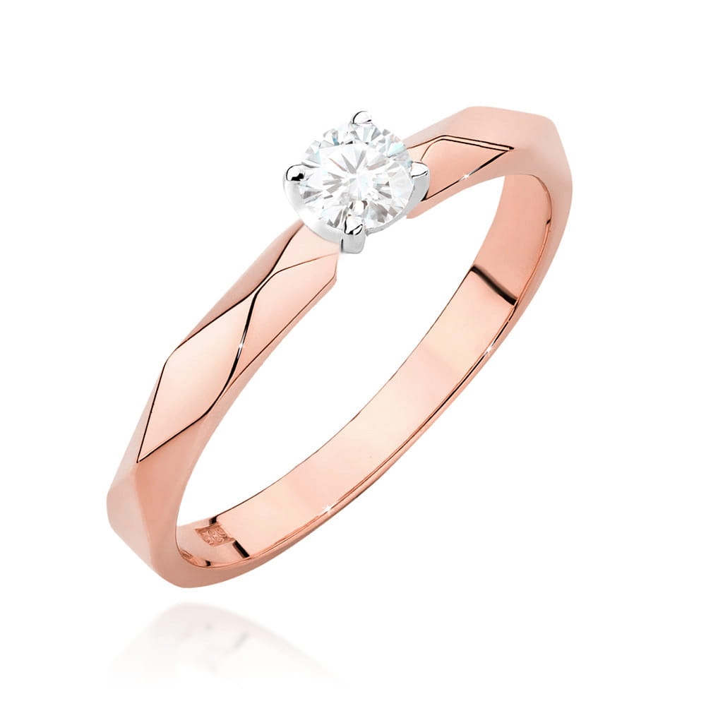 Pierścionek W484 Diament 0