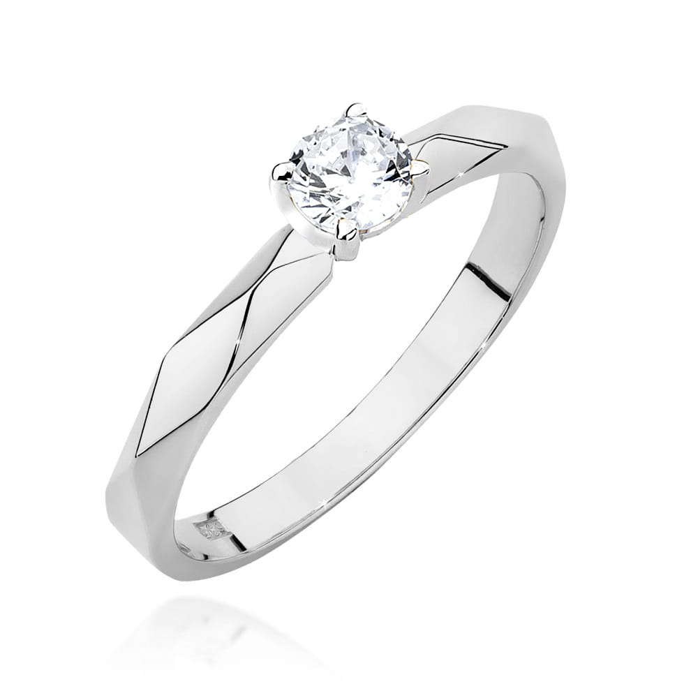 Pierścionek W484 Diament 0