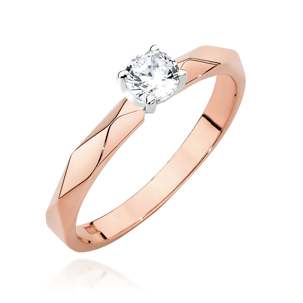 Pierścionek W484 Diament 0