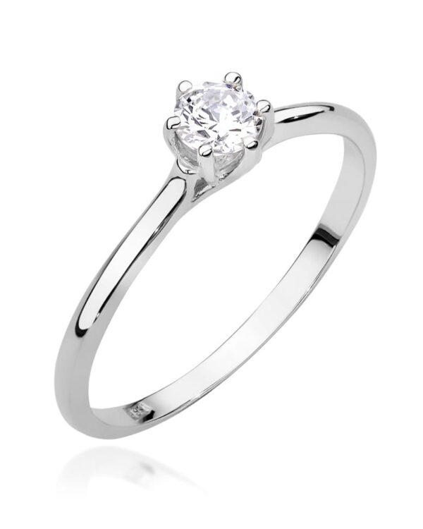 Pierścionek W499 Diament 0