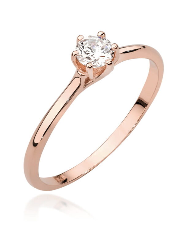 Pierścionek W499 Diament 0