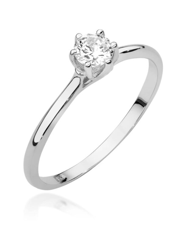 Pierścionek W499 Diament 0