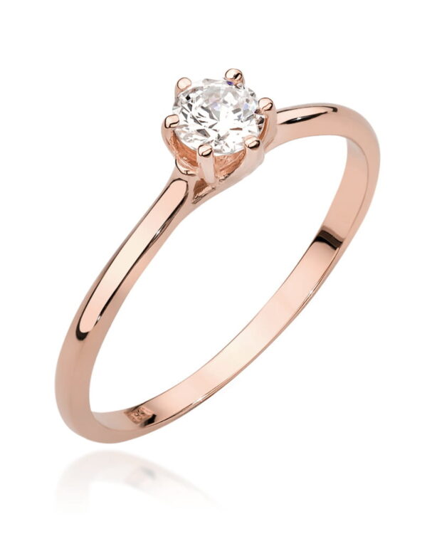 Pierścionek W499 Diament 0