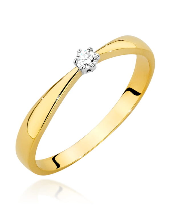 Pierścionek W501 Diament 0