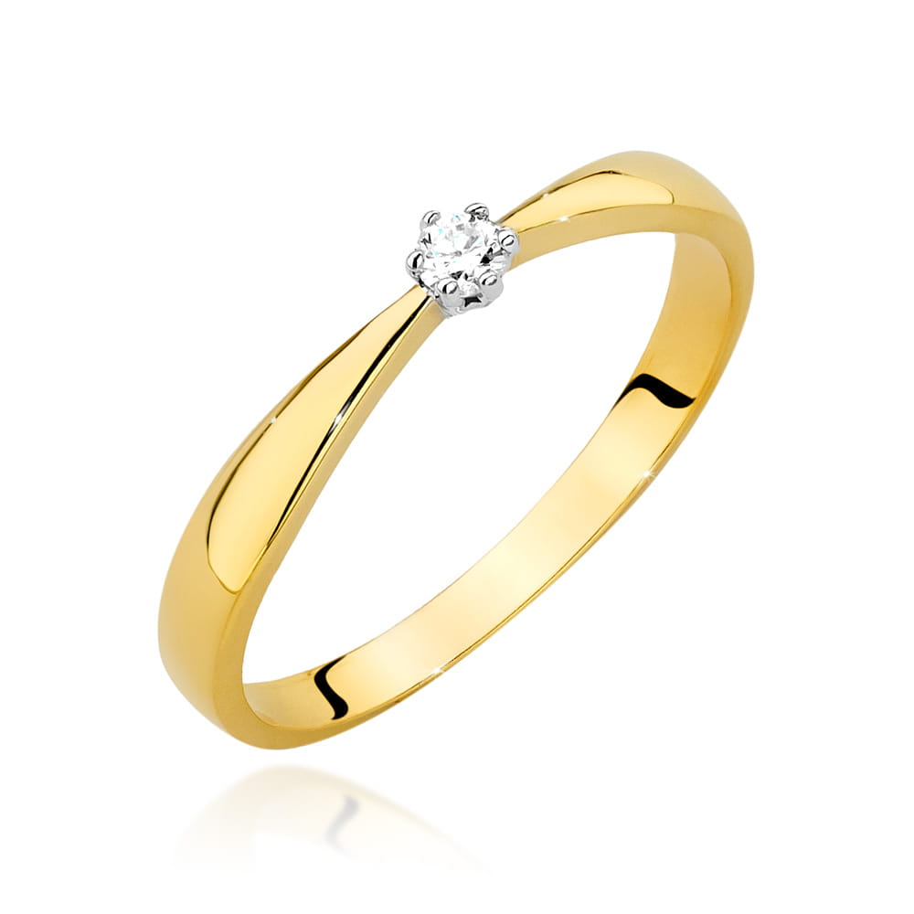 Pierścionek W501 Diament 0